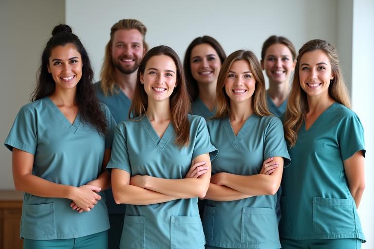 El equipo profesional y cercano de fisioterapeutas y masajistas de AlbaSerene Therapies en Madrid.
